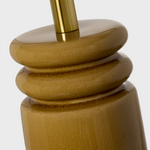 Feikudo Medium Table Lamp, Cracked Honey, 25.9"H