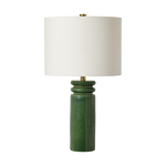 Feikudo Medium Table Lamp, Glossy Light Green