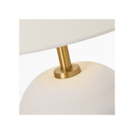 Fanny Slim Table Lamp, Matte Concrete, 28"H