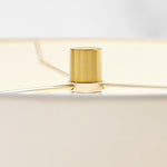 Fanny Slim Table Lamp, Rough Black Ceramic
