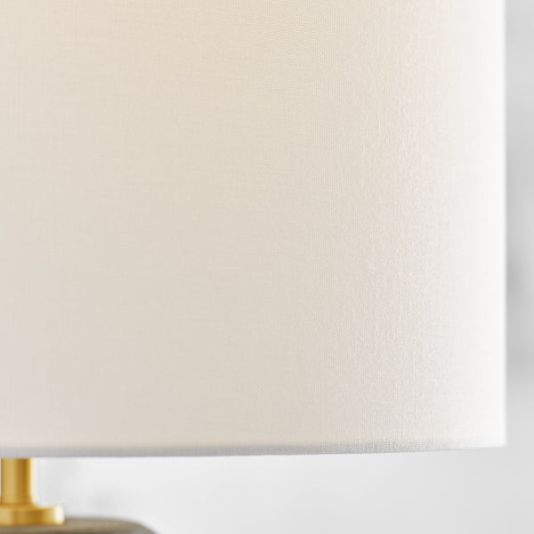 Fanny Slim Table Lamp, Rough Black Ceramic