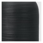 Fanny Small Table Lamp, Rough Black Ceramic