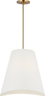 Beauvoir 18" Hanging Shade - Satin Brass