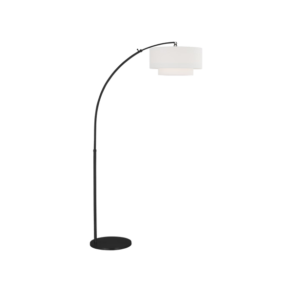 Sawyer Floor Lamp - Midnight Black, 75"H