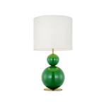 Suki Medium Table Lamp - Green, 22"H