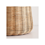 Dumar Medium Table Lamp - Blonde Rattan, 20.5"H