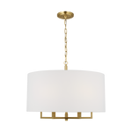 Danica Large Hanging Shade, Burnished Brass, 25" Dia