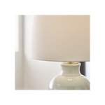 Nova Medium Table Lamp - Silk Green, 27.62"H