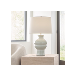 Nova Medium Table Lamp - Silk Green, 27.62"H