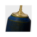 Cato Medium Table Lamp - Mixed Blue Brown, 27.75"H