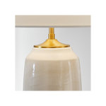 Cato Medium Table Lamp - Natural White, 27.75"H