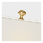 Gannet Table Lamp, Blue Lagoon, 29.25"H