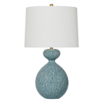 Gannet Table Lamp, Blue Lagoon, 29.25"H