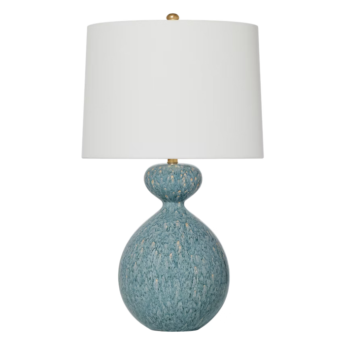 Gannet Table Lamp, Blue Lagoon, 29.25"H