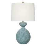 Gannet Table Lamp, Blue Lagoon, 29.25"H