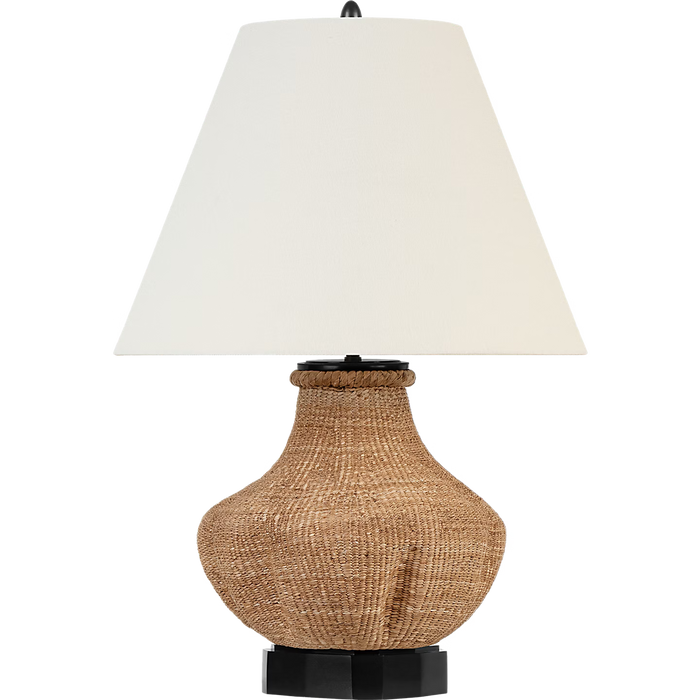 Tahiti Table Lamp, Toast, 25"