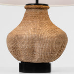 Tahiti Table Lamp, Toast, 25"