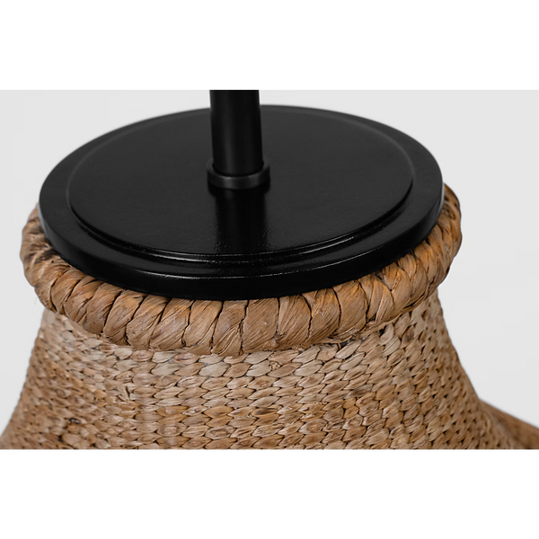 Tahiti Table Lamp, Toast, 25"
