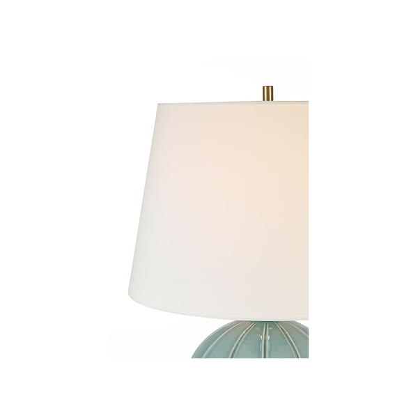 Ponteil 26" Table Lamp - Crackled Robin, 26"H
