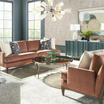 Calliope Console, Polished Cocoa Metal / Bronze Glass, 62"W x 14"D x 30"H