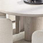 Form Round Dining Table, Cascade, 68"