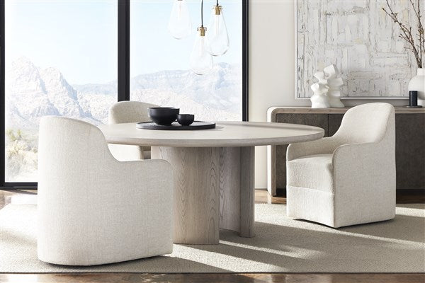 Form Round Dining Table, Cascade, 68"