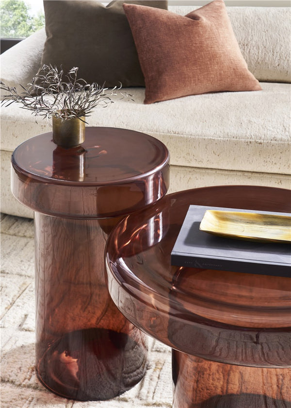 Emberly Spot Table, Sienna, 14"