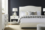 Clara King Bed - Nomad Snow