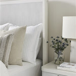 Cove King Bed, Moonstruck (Oak) / White Frost (Maple)