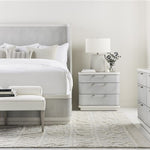 Cove King Bed, Moonstruck (Oak) / White Frost (Maple)
