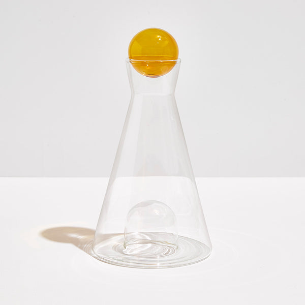 Vice Versa Carafe, Clear & Amber