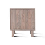 Dia 20" 2-Drawer Nightstand, Elm Cream