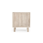 Dia 20" 1-Drawer Nightstand, Elm Cream