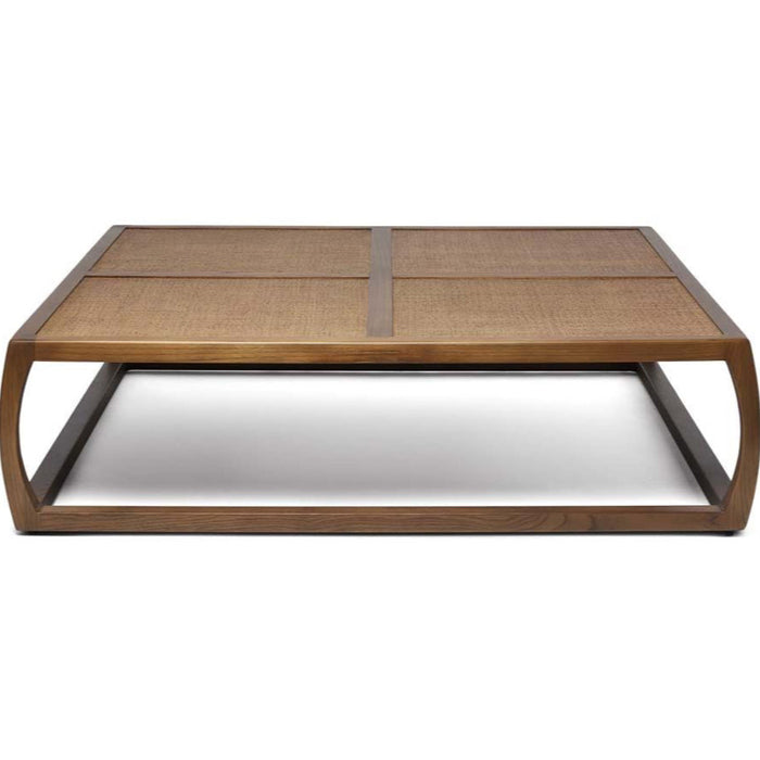 Wandsworth Square Cocktail Table, Pecan, 62"W x 62"D