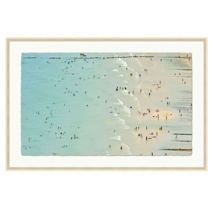Azul Shores from Above, 47"W x 31"H