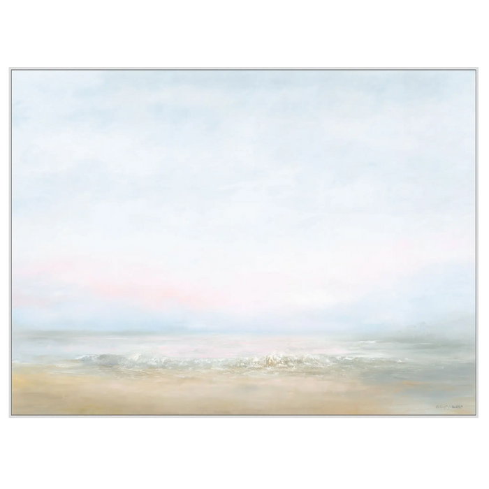 Evening Calm, 71"W x 53"H