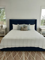 Emmit Bed - Midnight Blue, King & Queen