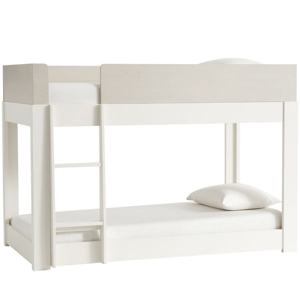 Milo Twin Bunk Bed, Pebble (includes mattresses)