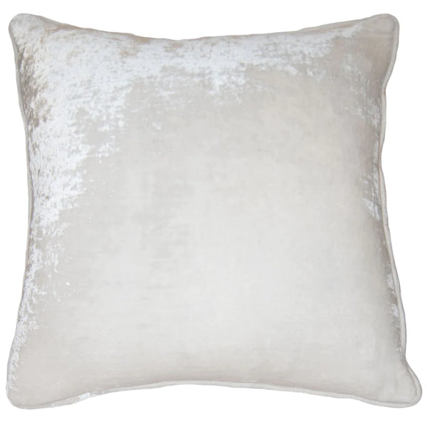 Vintage Velvet White, 20" x 20"