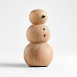 Wooden Snowman Holiday Decoration, 2 Sizes, Sold Separately