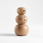 Wooden Snowman Holiday Decoration, 2 Sizes, Sold Separately