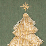 Fraser Fir Pillow - Fern, 20" x 20"