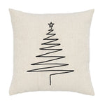 Silent Night Pillow - Crema, 20" x 20"