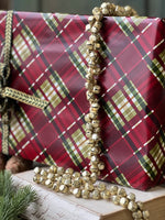 Jingle All the Way Garland - Gold, 4'
