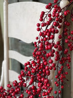 Iced Weatherproof Berry Garland, 5'