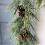 Giant Pine & Sugar Cone 6' Garland