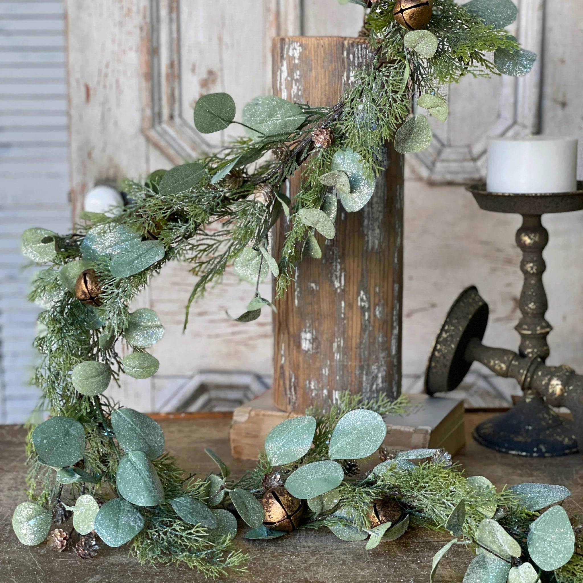 Gold Song Eucalyptus 5' Garland