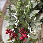 Elmsley Pine & Berry Wreath, 18"