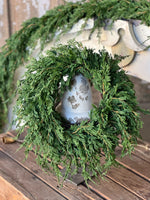 Emerald Falls Candle Ring, 14"