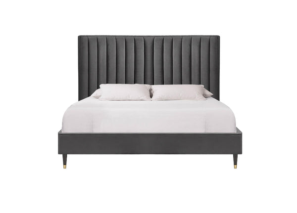 Yosi Bed- Antonio Charcoal, King & Queen